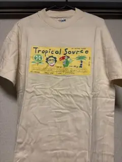 Tropical Source Hanes Tシャツ Mサイズ クリーム色