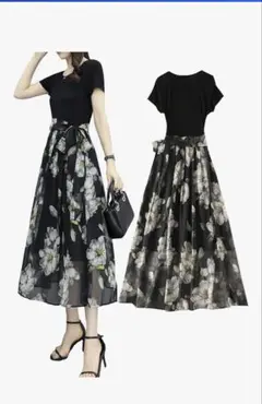 花柄ワンピース Ｌサイズ　新品