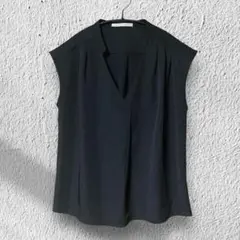 LUCA / LADY LUCK LUCA スキッパーブラウス 黒