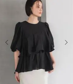 【24H以内に発送】A part by アシメぺプラムブラウス 新品タグ付き