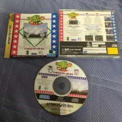 動作確認済　セガサターン版 　ワールドシリーズ　ベースボールⅡ　取扱説明書