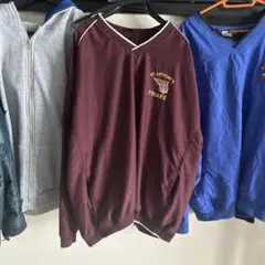 Badger Sports バーガンディ 2XL ナイロンジャケット