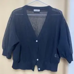 UNITED ARROWS green labelバルーンスリーブカーディガン