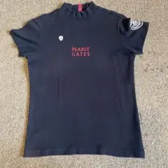 PEARLY GATES ネイビー モックネックシャツ サイズ1