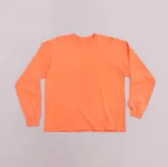 新品未使用 YEEZY SEASON7 長袖Tシャツ S オレンジピンク