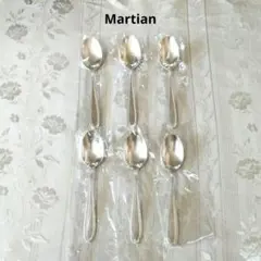 Martian　マーシャン　コーヒースプーン　銀メッキ