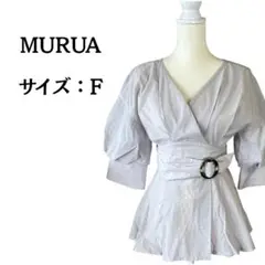 MURUA バルーンスリーブトップス サイズF