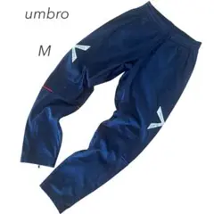 アンブロ⭐︎デサント⭐︎ジャージパンツ【M】裏起毛 ウエストゴム 足元チャック付き