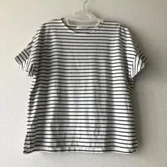 GREEN LABEL RELAXING ストライプ 半袖Tシャツ