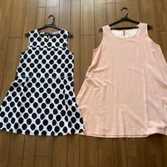 お値下げ‼️ノースリーブチュニック2着