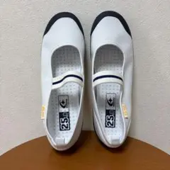 【新品】うわぐつ　上履き 25cm 　大きいサイズ ホワイト/ネイビー