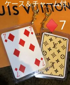 (極レア♦7)VUITTON モノグラム トランプ ケース&チャーム付 13
