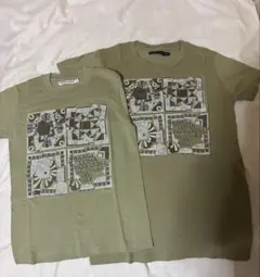 ガウディ　グエル公園　Tシャツ　２枚セット