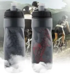 bolany 自転車ボトル 600ml PP5+MYLR膜 104g 黒