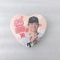 阪神タイガース 中川勇斗 ファーム缶バッジ TORACO