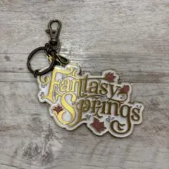 ディズニー　グランドシャトー　キーホルダー ファンタジースプリングスホテルのスペシャルキーホルダー
