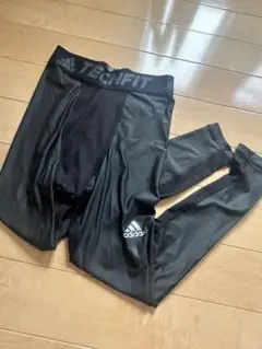 adidas TECHFIT タイツ ブラック　Lサイズ