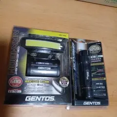 GENTOS NRX-180H ヘッドライト・MG-886R 懐中電灯 セット MG-886R - GENTOS
