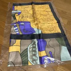 ピカソ風アートデザイン スカーフ
