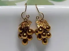 K18 葡萄 ぶどう ジュエリーマキ ピアス