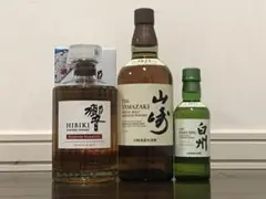 響 ブロッサムハーモニー2022 & 山崎 NA &白州 NA ミニボトルセット