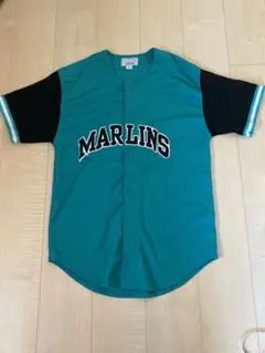 MLB フロリダ　Marlins ユニフォーム Lサイズ ゲームシャツ