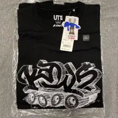 ユニクロ KAWS カウズ UT Tシャツ 黒 新品タグ付き