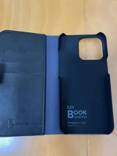 MY Book Agenda 手帳型ケース ブラック