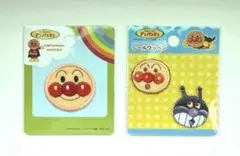 アンパンマン バイキンマン ワッペン　2点セット