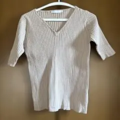 AMERICAN HOLIC 薄茶サマーニット M