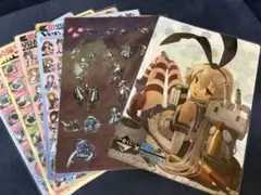 【特典】艦これ A4下敷き（したじき）セット　6枚
