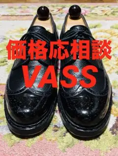 タイムセール　価格応相談　VASS ヴァーシュウィングチップブダペストEU42