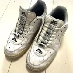 訳あり‼︎NIKE AIR FORCE 1 ホワイト スニーカー　27cm