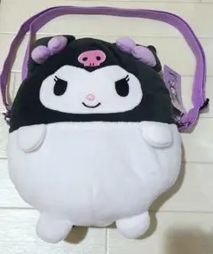 Sanrioクロミちゃんダイカットポシェット/ショルダーバッグ/ぬいぐるみバック