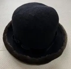 B•D INTERNATIONAL CONCEPT リボン ファー ハット