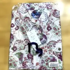 ニッセン　和柄　長袖シャツ　メンズ　3L 綿100%