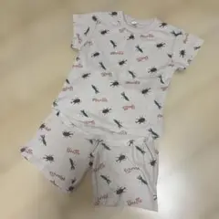 昆虫柄パジャマ 100cm