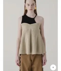 【最終値下げ】eaphi RIB KNIT BUSTIER
