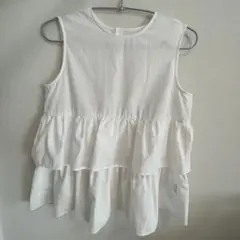 myclozette. ティアードノースリーブブラウス