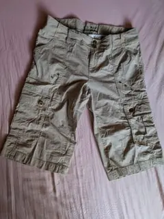 OLD NAVY ベージュ カーゴショートパンツ 8号