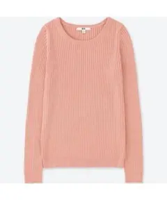UNIQLO コットンカシミヤリブセーター