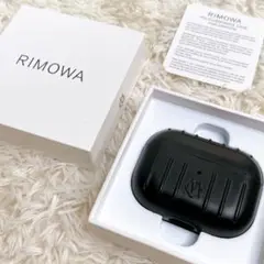 ［極美品　希少］RIMOWA リモワ　AirPods pro ケース　ブラック 2025年最新】RIMOWA イヤホンケースの人気アイテム - メルカリ