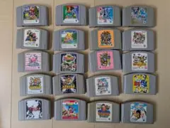 ニンテンドー６４ソフト　２０本