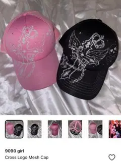 9090girl メッシュキャップ