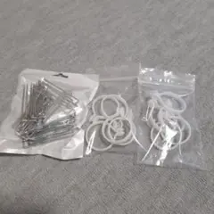カーテンフック 10個セット