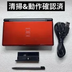 hd【液晶美品】Nintendo DS Lite クリムゾンブラック本体