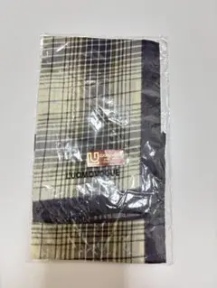 新品未開封　LUOMOVOGUE チェック柄 ハンカチ　メンズ