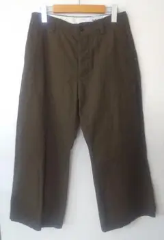 YAECA レディースワイドパンツM