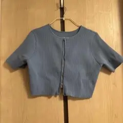 mystic半袖Wジップニット
