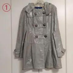 バーバリーブルーレーベル❤️お洒落✨フード付きコート レインコート 38 美品✨